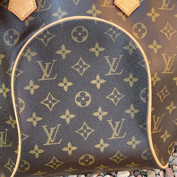 🌸NEW Vachetta💖Auth Louis Vuitton Ellipse tote MM - Picture 9 of 16